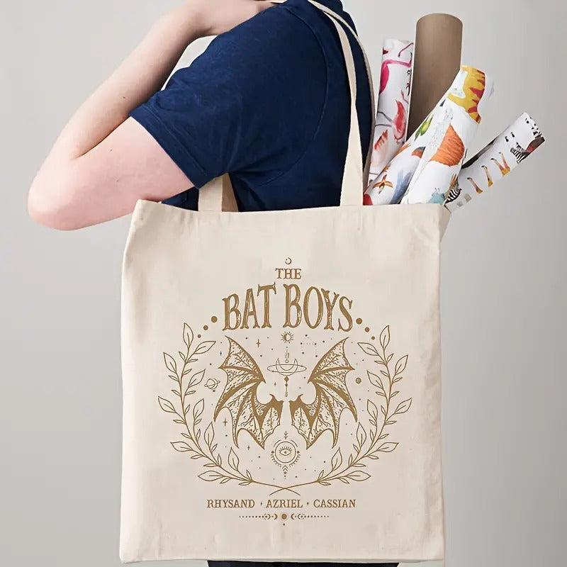 ACOTAR The Bat Boys Canvas Tote Bag