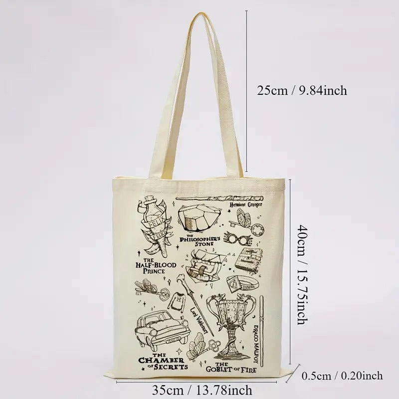 Harry Potter Canvas Tote Bag