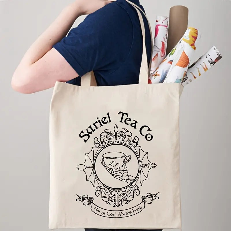 ACOTAR Suriel Tea Canvas Tote Bag