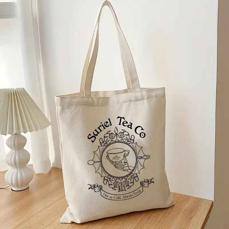 ACOTAR Suriel Tea Canvas Tote Bag