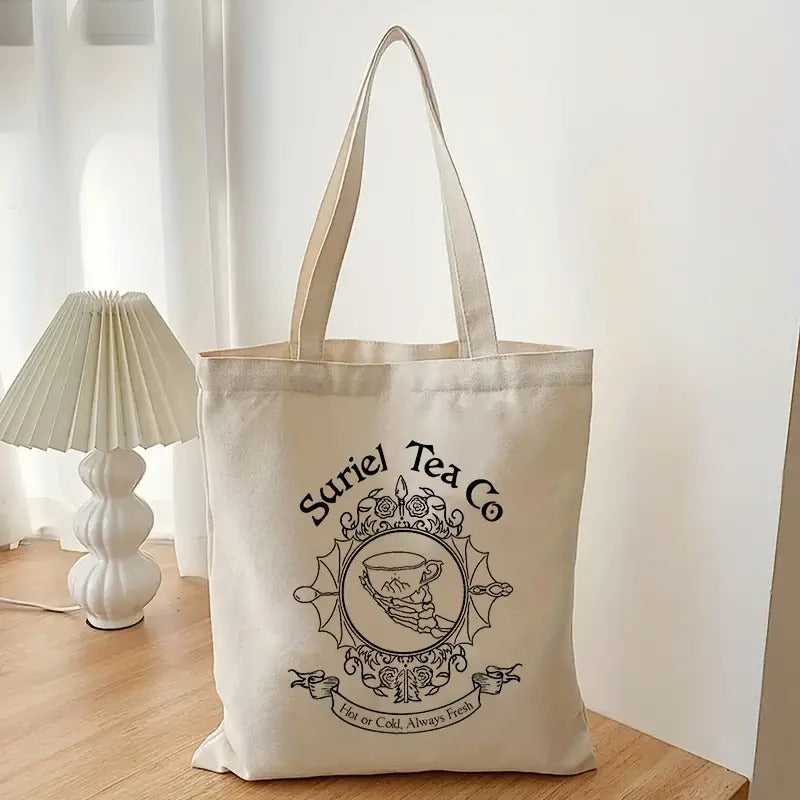 ACOTAR Suriel Tea Canvas Tote Bag