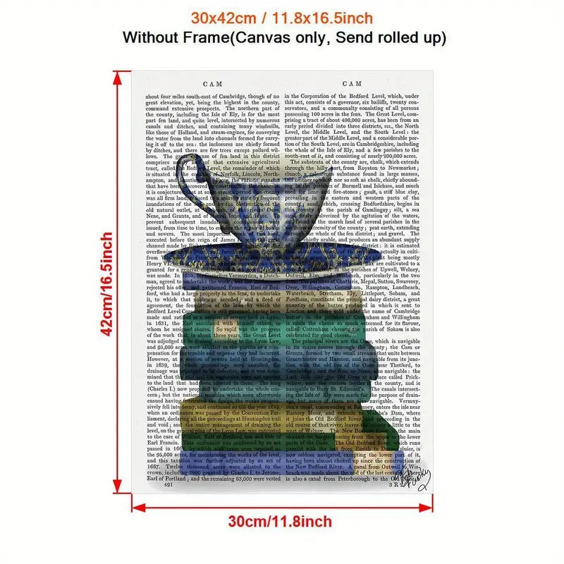 Teacup And Books Canvas Print Poster