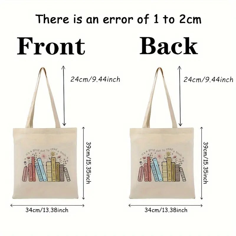 It's A Good Day To Read Book Canvas Tote Bag