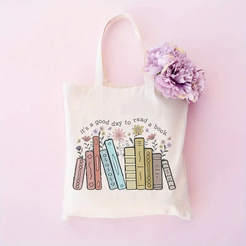 It's A Good Day To Read Book Canvas Tote Bag