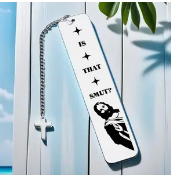 Stainless Steel Jesus Watching Is That Smut? Bookmark