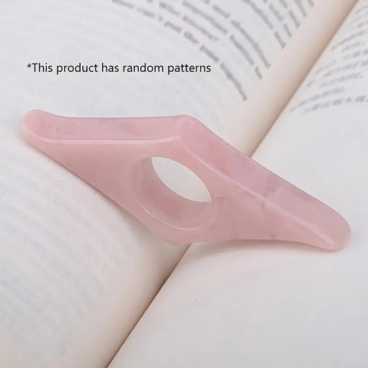 Pink Creative Resin Thumb Book Support