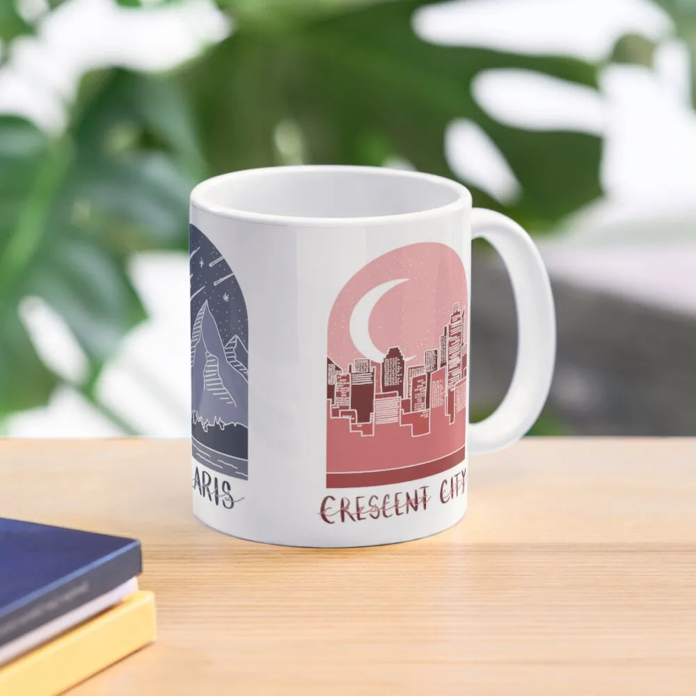 Terrasen, Velaris, and Crescent City Coffee Mug