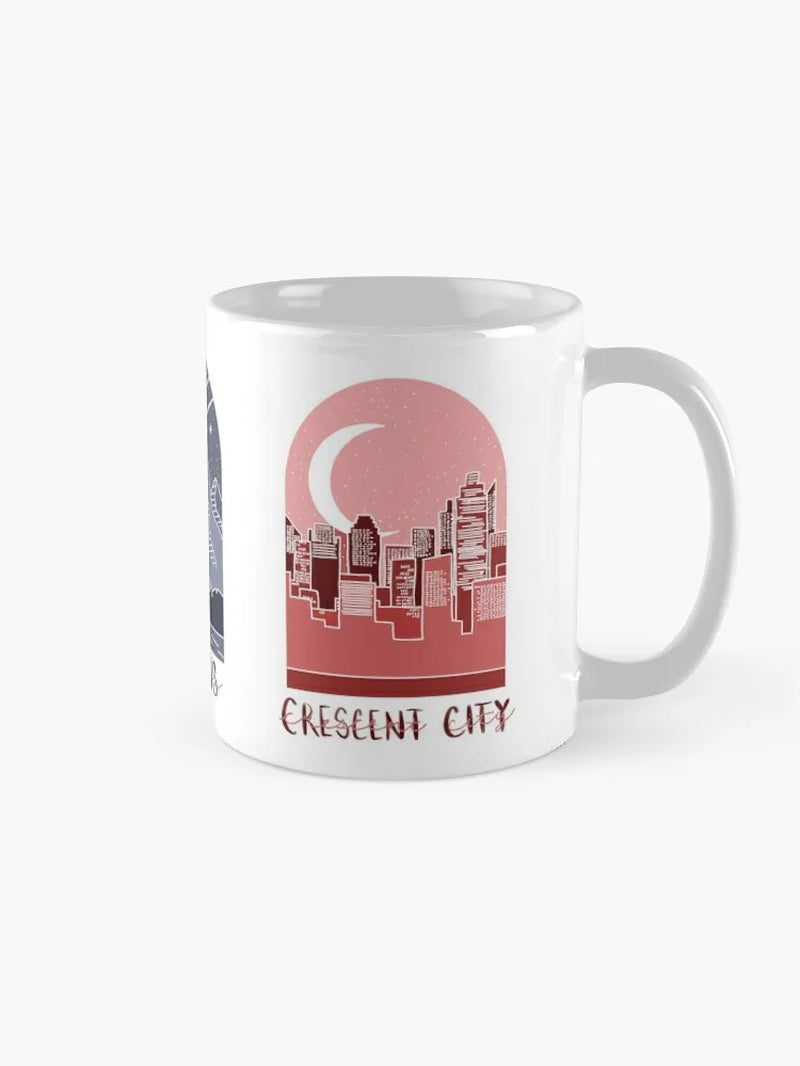 Terrasen, Velaris, and Crescent City Coffee Mug