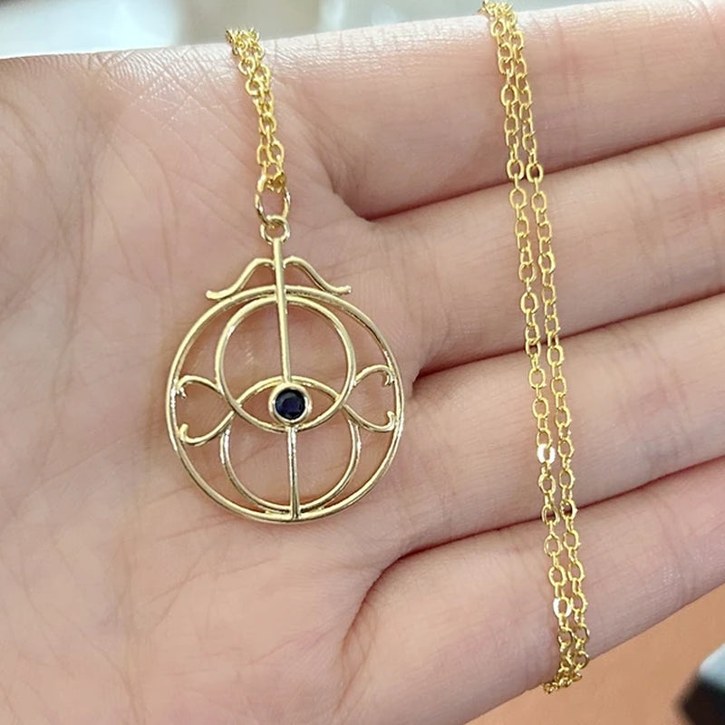 Eye of Elena Necklace Throne of Glass Pendant Necklace Jewelry 