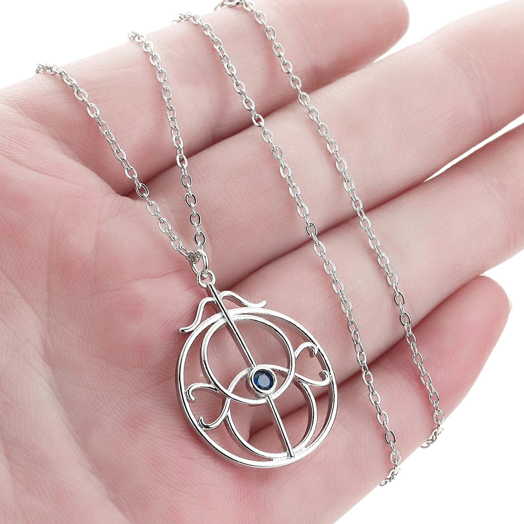 Eye of Elena Necklace Throne of Glass Pendant Necklace Jewelry 