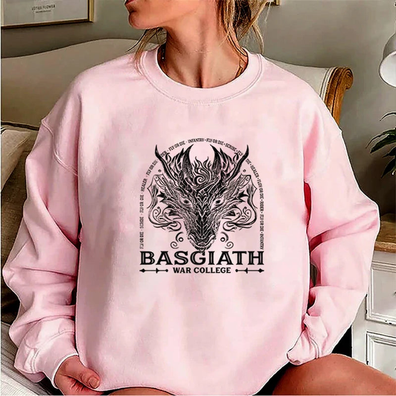 Fourth Wing Sweatshirt Dragon Rider Hoodie Xaden Riorson Romantasy Fantasy Bookish Pullover Dragon Rider Merch Booker Lover Tops