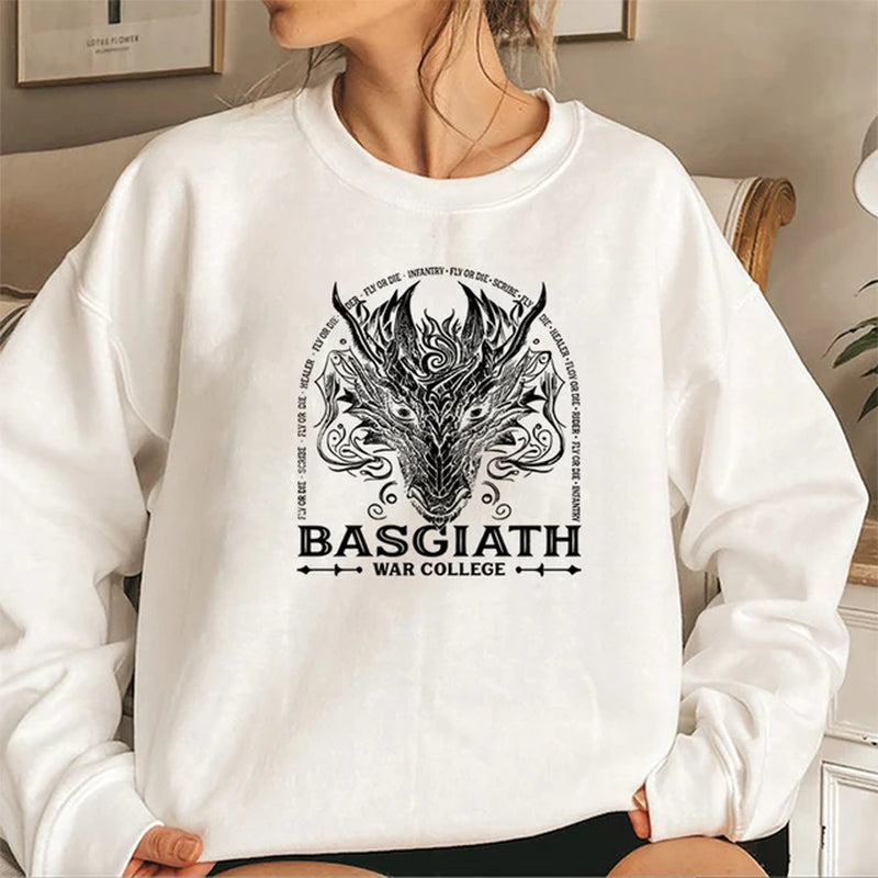 Fourth Wing Sweatshirt Dragon Rider Hoodie Xaden Riorson Romantasy Fantasy Bookish Pullover Dragon Rider Merch Booker Lover Tops